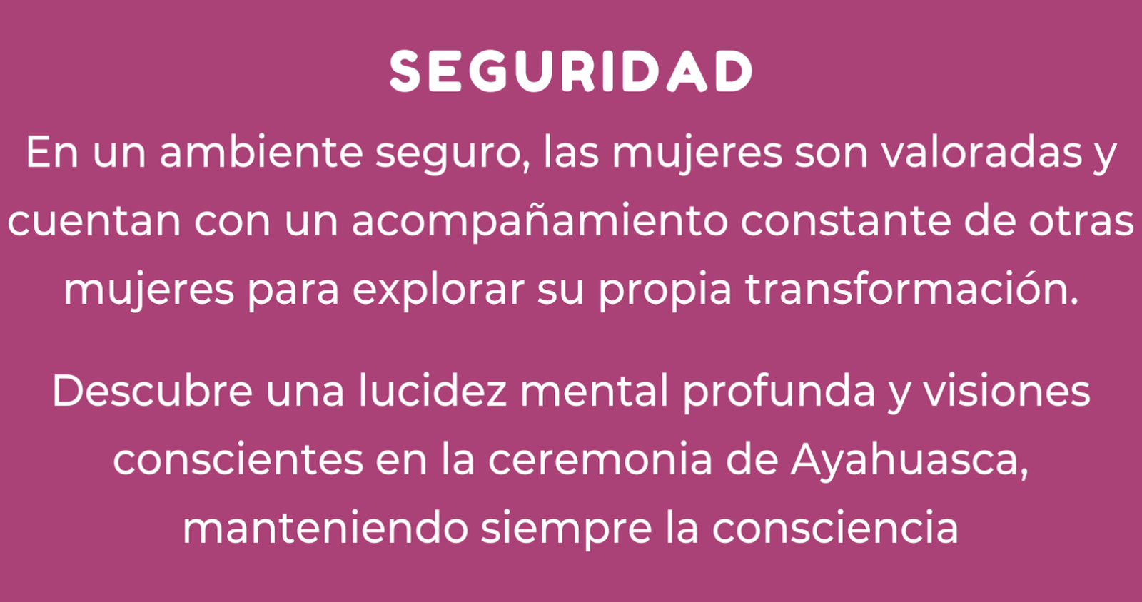 2 ayahuasca para mujeres